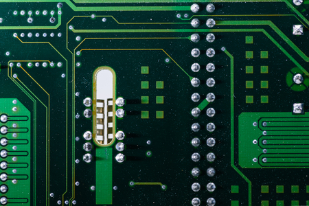 Motherboard macroの写真素材
