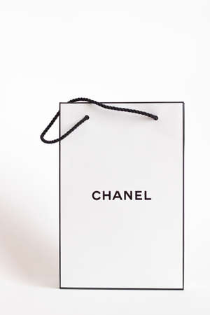 Grodno, Belarus - 02.22.2022: Chanel EAU Tendre perfume on white isolated background