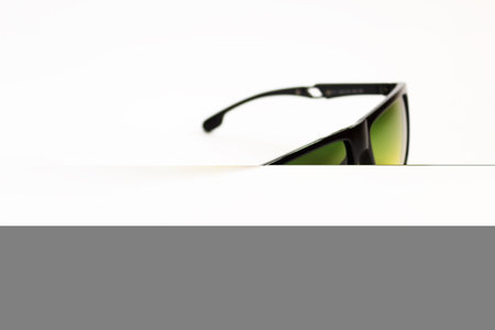 Eyewear fashionable summer glasses with green lens