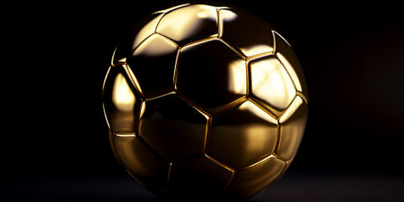 Golden ball is annual football award given to the best football player of calendar year. It is generally considered the most prestigious individual award for football player.の素材