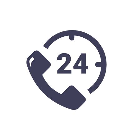 Call center icon, vector eps, flat web, material icon, UI illustration. EPS 10のイラスト素材