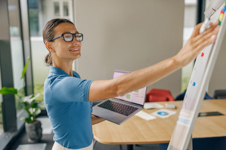 Delivering a Professional Presentation in a Modern and Innovative Office Environment
