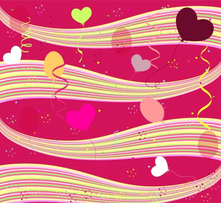 bright, cheerful background. Birthday. Holiday. vectorのイラスト素材