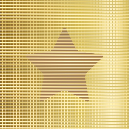 Gold star background. Vectorのイラスト素材