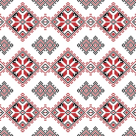 Seamless ethnic pattern.のイラスト素材