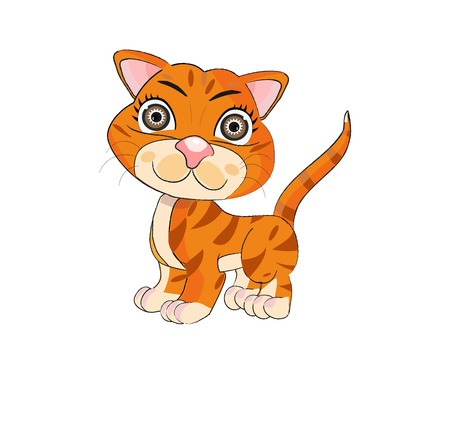 Cat illustrationのイラスト素材
