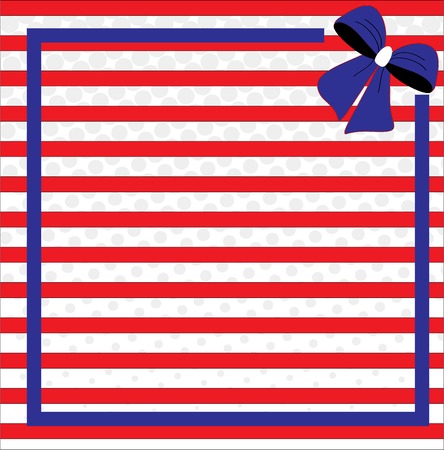 Patriotic background for Fourth of July art illustrationのイラスト素材