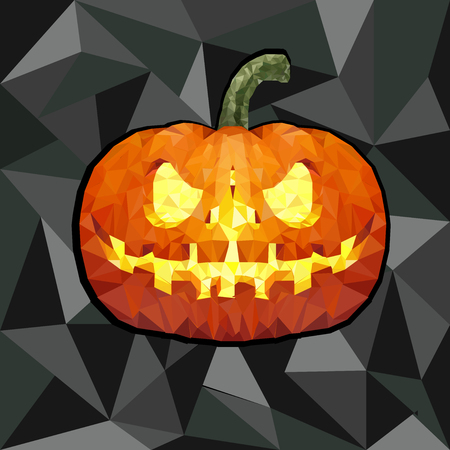Halloween pumpkins vectorのイラスト素材