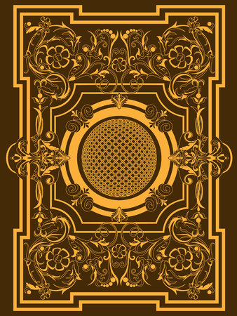Victorian Royal Style decorのイラスト素材