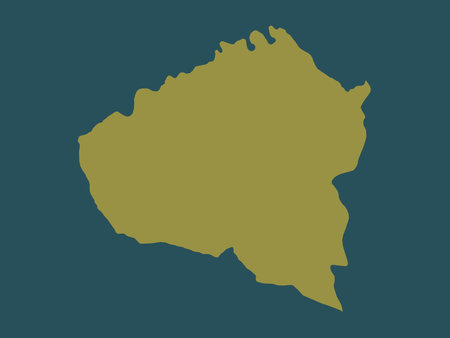 Kunduz, province of Afghanistan. Solid color shapeの写真素材