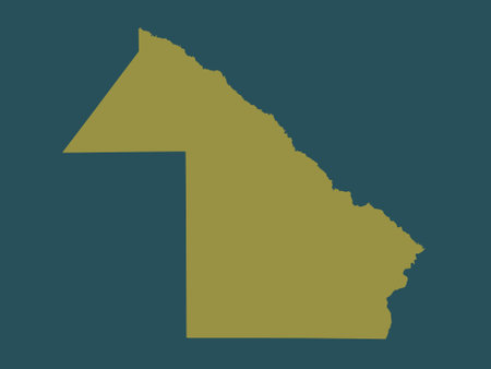 Chaco, province of Argentina. Solid color shapeの写真素材