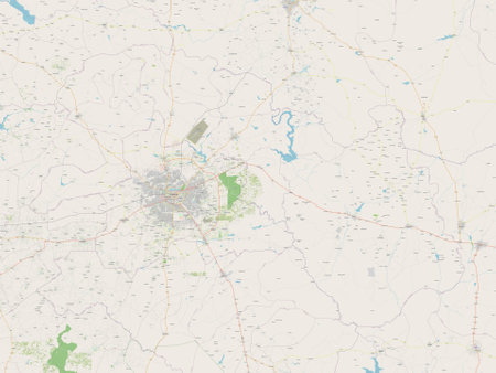 Plateau-Central, region of Burkina Faso. Open Street Mapの写真素材