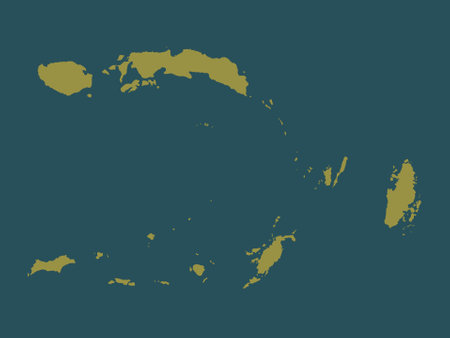 Maluku, province of Indonesia. solid color shapeの写真素材