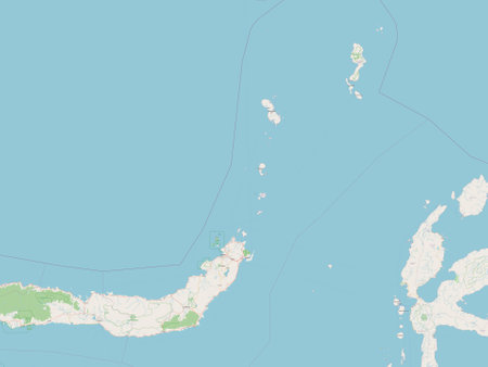 Sulawesi Utara, province of Indonesia. Open Street Mapの写真素材