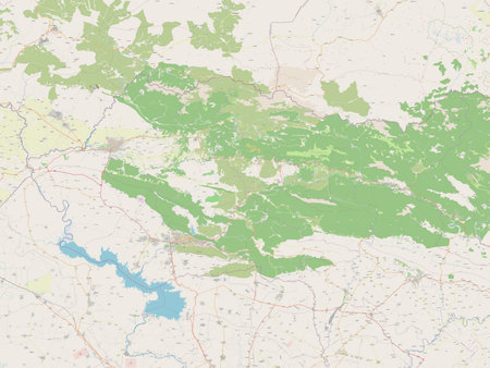 Dihok, province of Iraq. Open Street Map