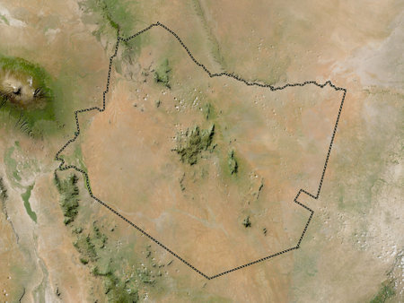 Taita Taveta, county of Kenya. Low resolution satellite mapsの写真素材