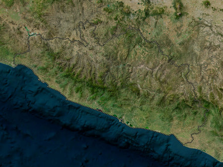 Guerrero, State of Mexico. High resolution satellite maps