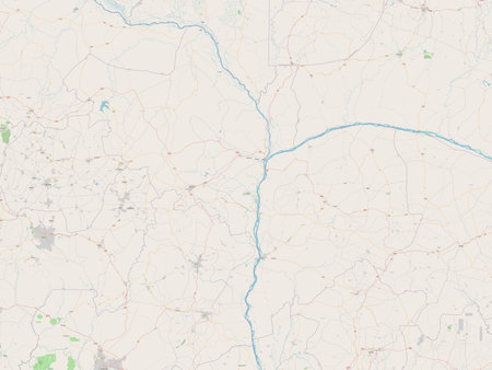 Kogi, state of Nigeria. Open Street Map