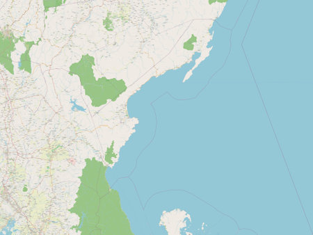 Aurora, province of Philippines. Open Street Mapの写真素材