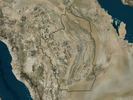 Ar Riyad, region of Saudi Arabia. High resolution satellite mapsの写真素材