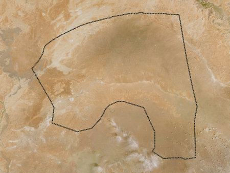 Bakool, region of Somalia. Low resolution satellite mapsの写真素材