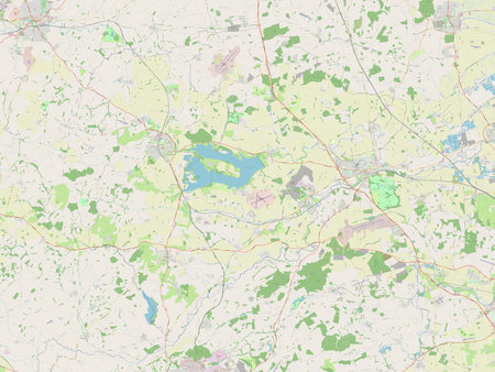 Rutland, unitary authority of England - Great Britain. Open Street Map