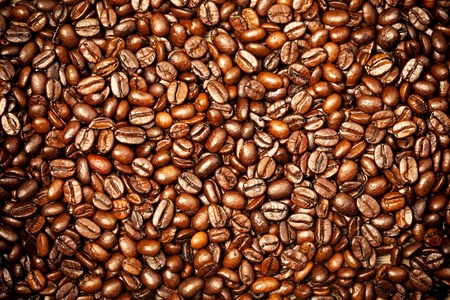 Coffee beans. Abstract backgroundの写真素材