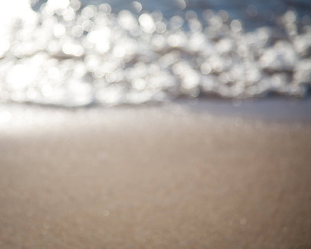 Abstract sea blurred background  Summer vacations concept