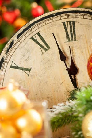 Twelve o`clock. New year`s concept.の写真素材