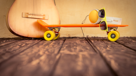 Travel and summer vacation conceptの写真素材