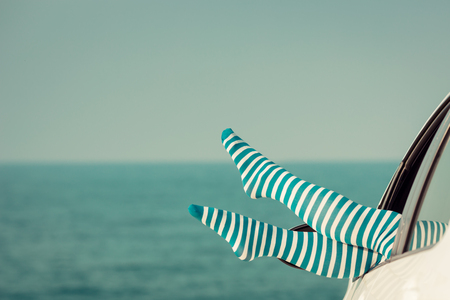 Summer vacation and travel conceptの写真素材