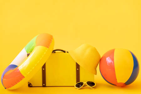 Summer vacation and travel conceptの写真素材