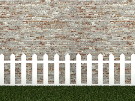 brick wall の写真素材