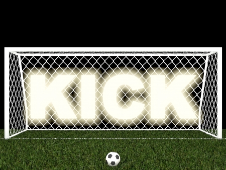 kick,penalty areaの写真素材