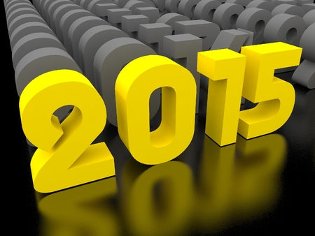 2015 Merry Christmas and Happy New Year ,3dの写真素材