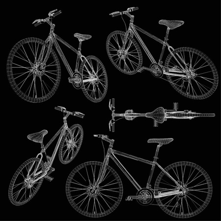 Bicycle Vectorのイラスト素材