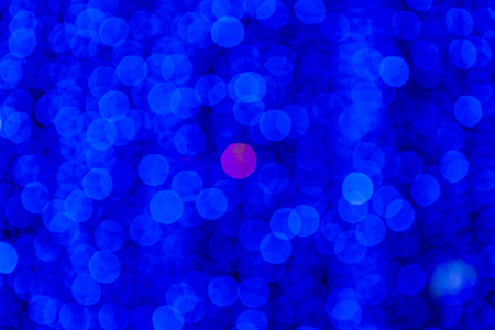 blue lighting of bokeh backgroundの写真素材