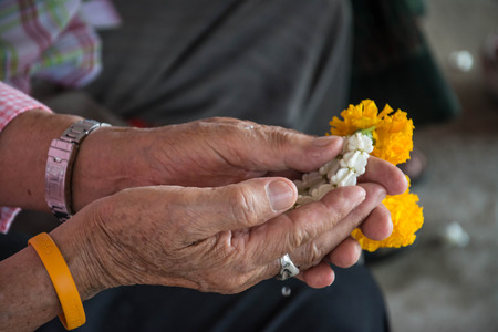 Thai festival Songkranの写真素材