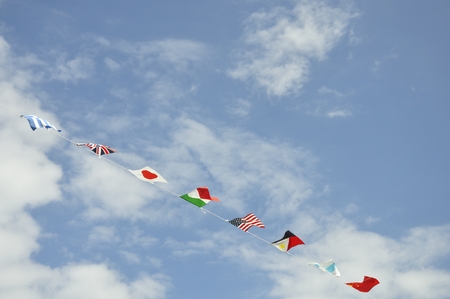 Country flags typeの写真素材