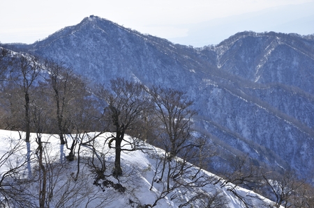 The Tower of snow-peakの写真素材