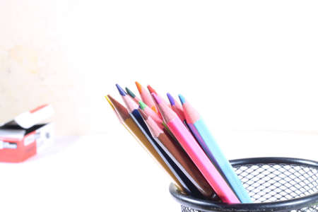 colour pencilの写真素材