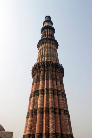 Famous Qutub Minarの写真素材