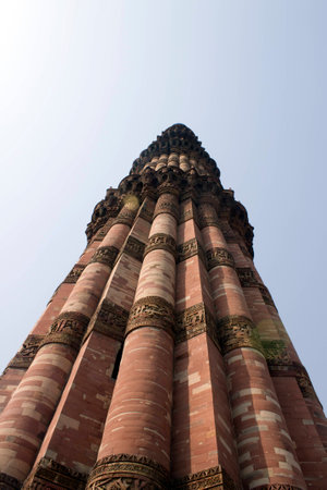 Famous Qutub Minarの写真素材