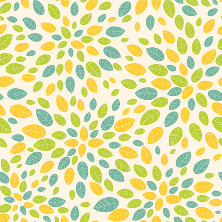 Leaves texture. Seamless pattern