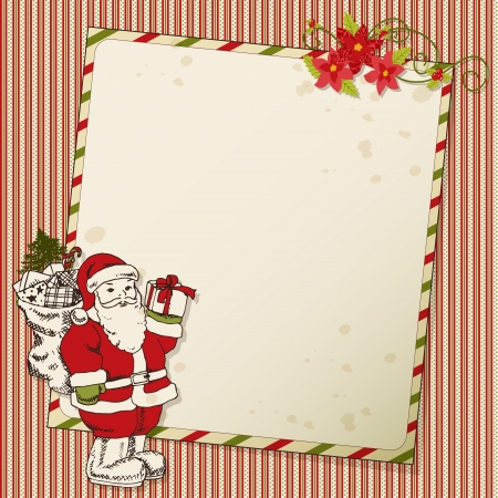 Christmas background, vector cartoonのイラスト素材