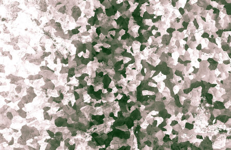 Black Camouflage. Watercolor Camo Material. Grey Military Fabric. Dark Vintage Commando Print. Black...