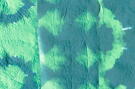 Watercolor Splatter. Boho Shabby Texture. Abstract Drawn Aquarel Effect. Blue and Green Colors....