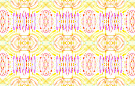 Seamless Talavera Pattern Design. Multi Colorful Repeat. Abstract Ink Textile Design. Geometric...