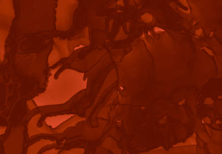 Blood Splatter Red. Watercolor Valentine Background. Halloween Texture. Stains of Fluid Paint. Blood Spatter Red. Watercolour Background. Splat of Liquid Ink. Blood Splatter.の写真素材