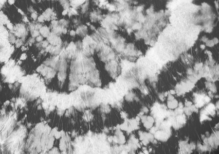 Tie Dye Fabric. White Batik Print. Hippie Psychedelic Kaleidoscope. Tie-Dye Swirl Patterns. Artistic...